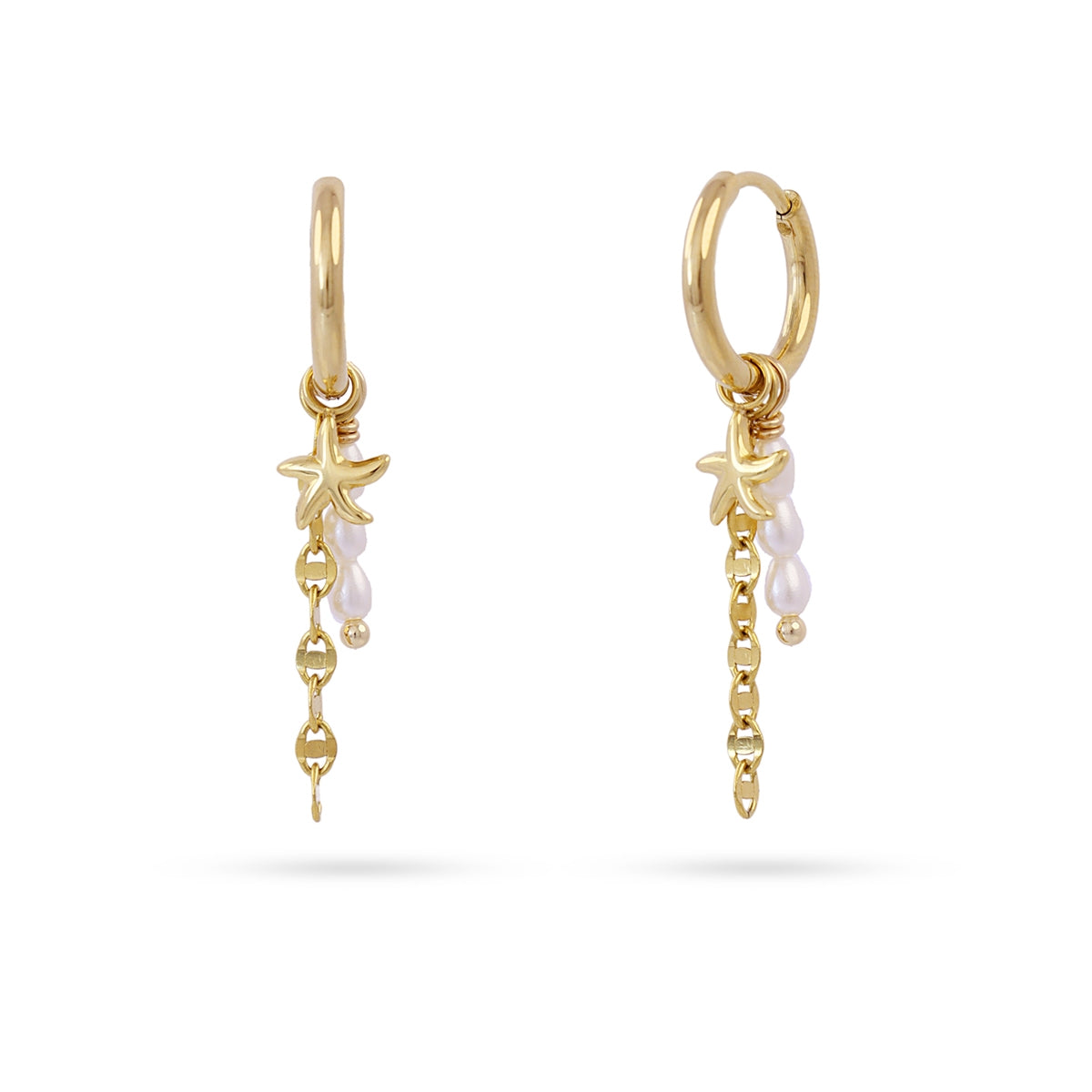 Pendientes Spirit Tangle Dorado Anartxy