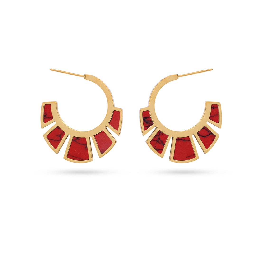 Pendientes Breeze Zephyra Rojo Anartxy