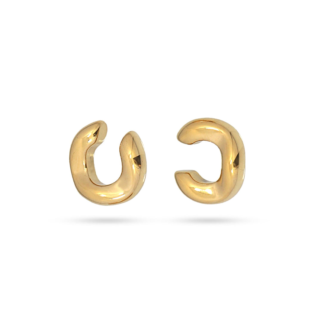 Pendientes Waves Tiny Wave Dorado Anartxy