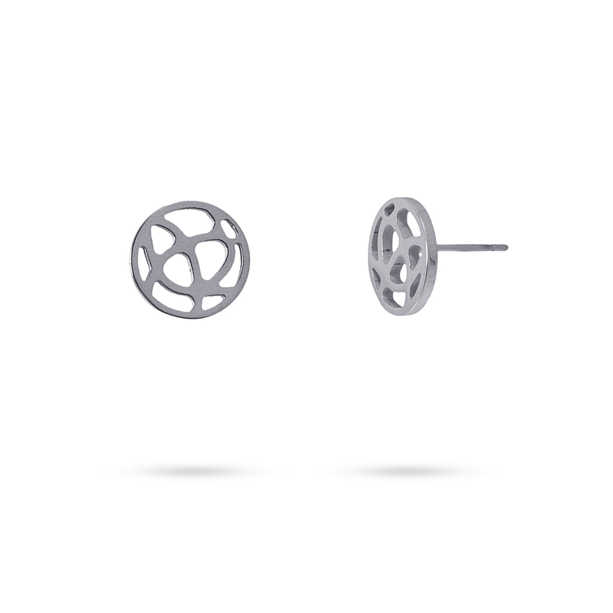 Pendientes Aichi Plateado Anartxy