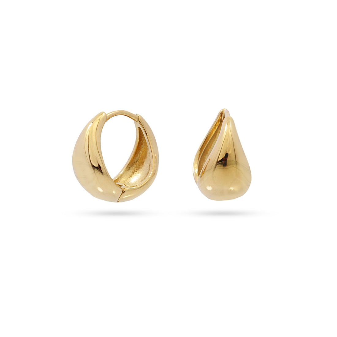 Pendientes Summer Essentials Nest Hoop Dorado Anartxy