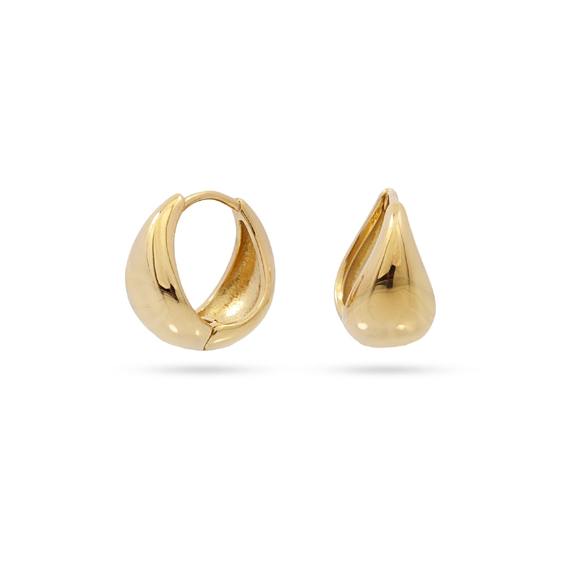 Pendientes Summer Essentials Nest Hoop Dorado Anartxy