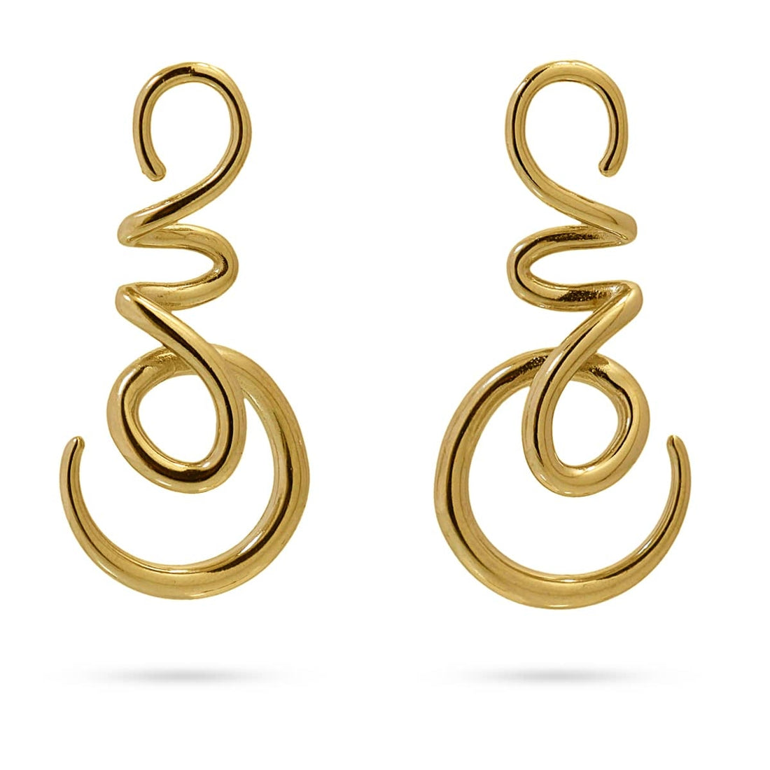 Pendientes Trenton Dorado Anartxy