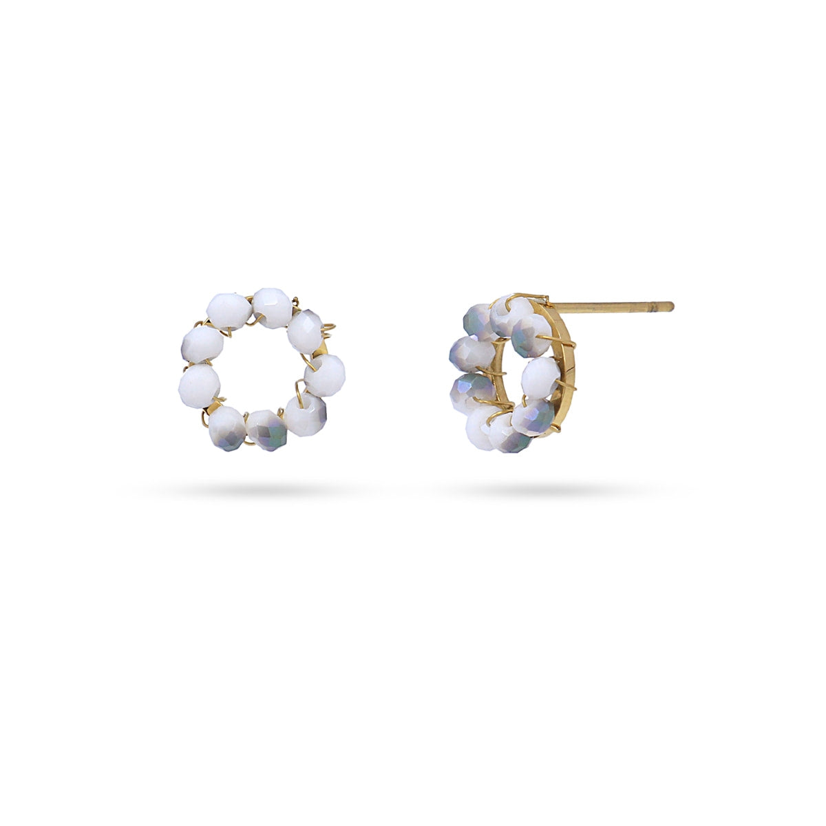 Pendientes Levity Whisper Blanco Anartxy
