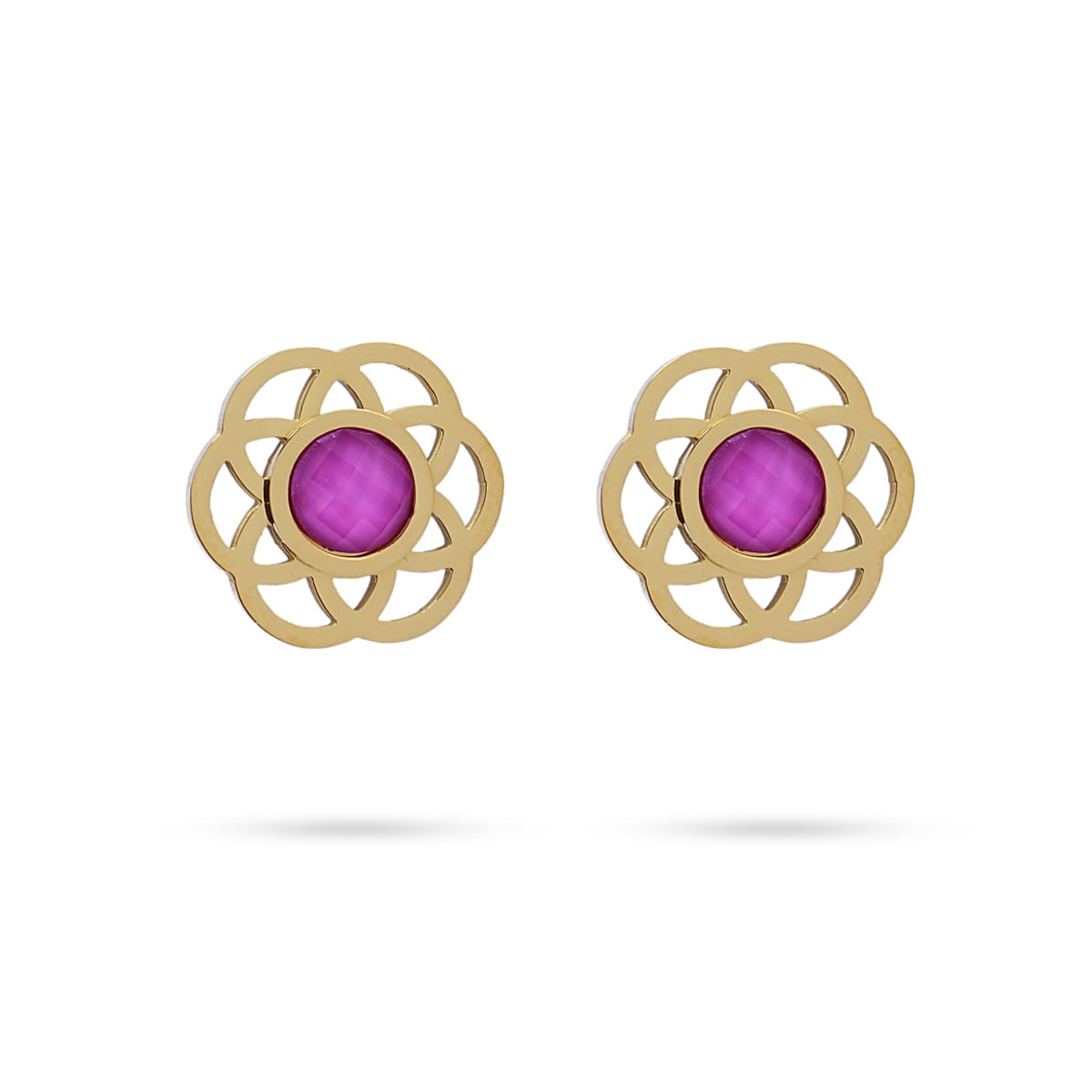 Pendientes Tulipán Rosa Anartxy