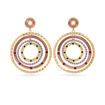 Pendientes Vandal Twine Combinado Anartxy