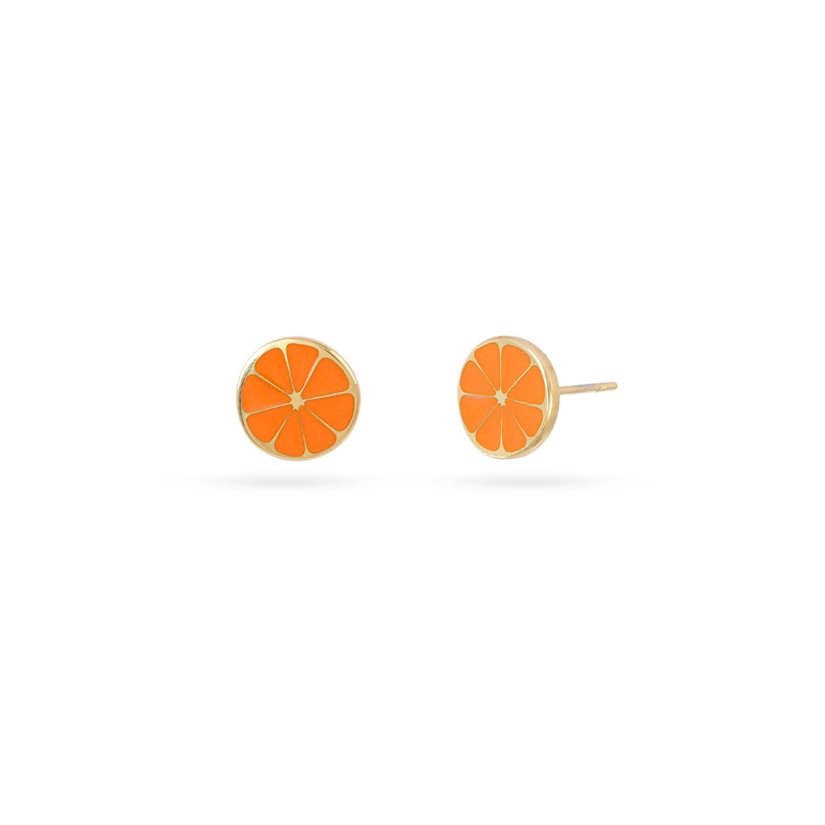 Pendientes Vine Citric Naranja Anartxy