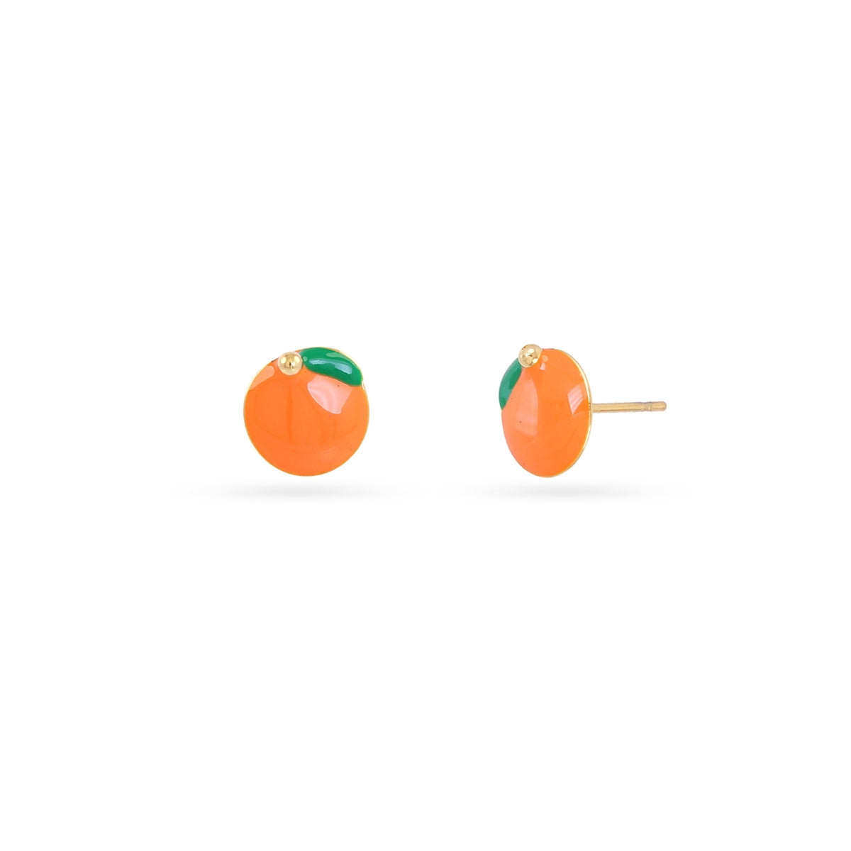 Pendientes Vine Orange Naranja Anartxy