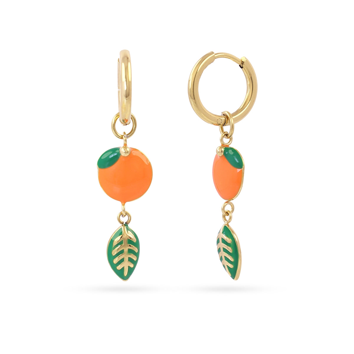 Pendientes Vine Peely Naranja Anartxy