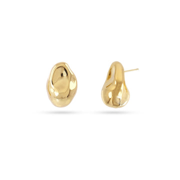 Pendientes Waves Core Dorado Anartxy