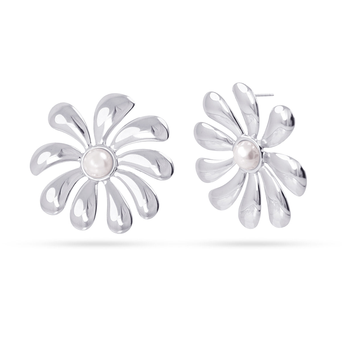Pendientes Whim Florence Plateado Anartxy