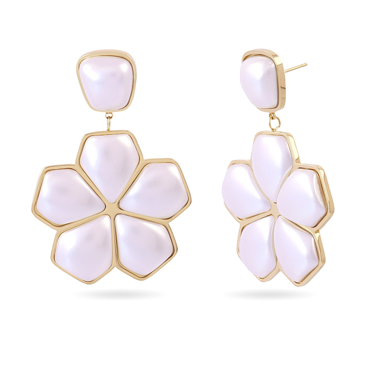 Pendientes Whim Gleia Dorado Anartxy