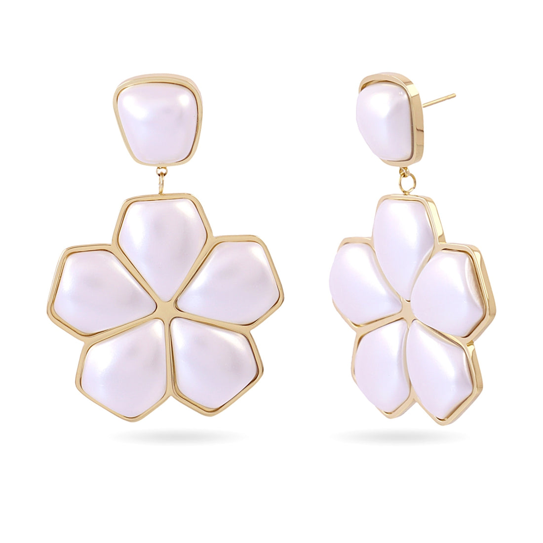 Pendientes Whim Gleia Dorado Anartxy