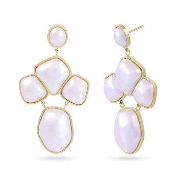 Pendientes Whim Nyra Dorado Anartxy