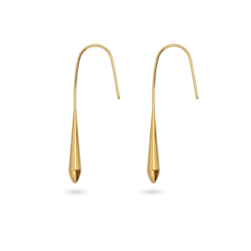 Pendientes Waves Flux Dorado Anartxy