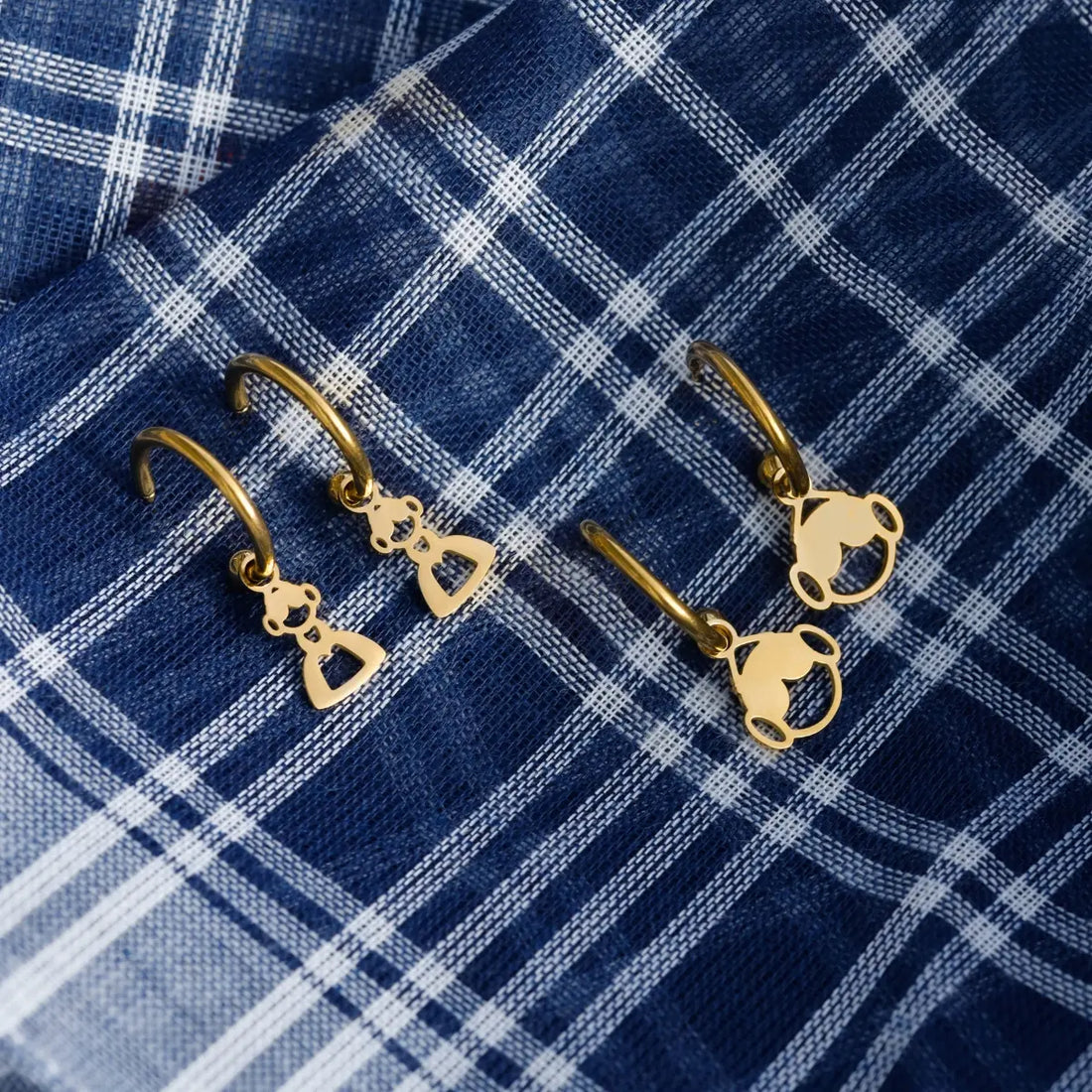 Pendientes Fallas Fallereta Dorado Anartxy