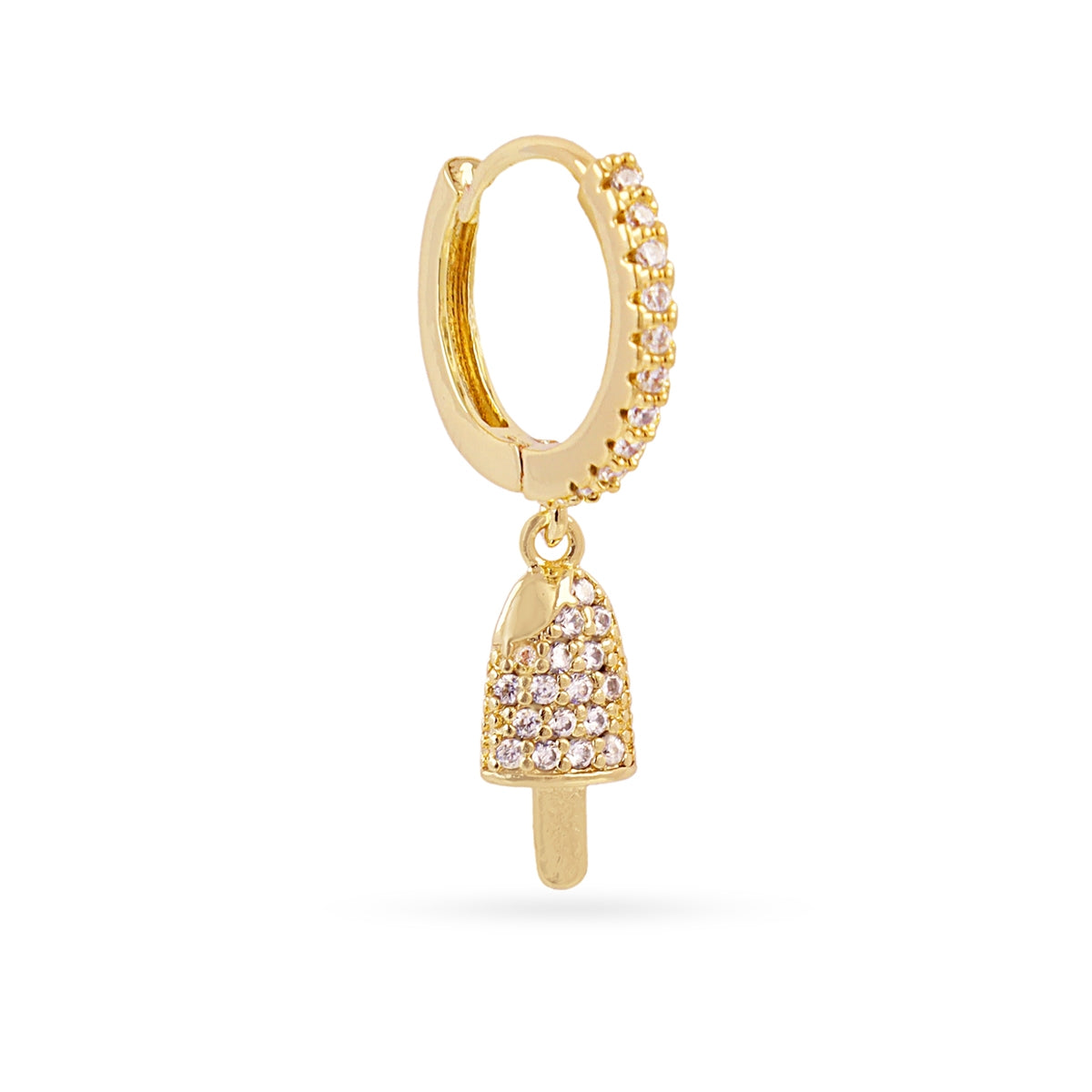 Piercing aro polo colgante Dorado Anartxy