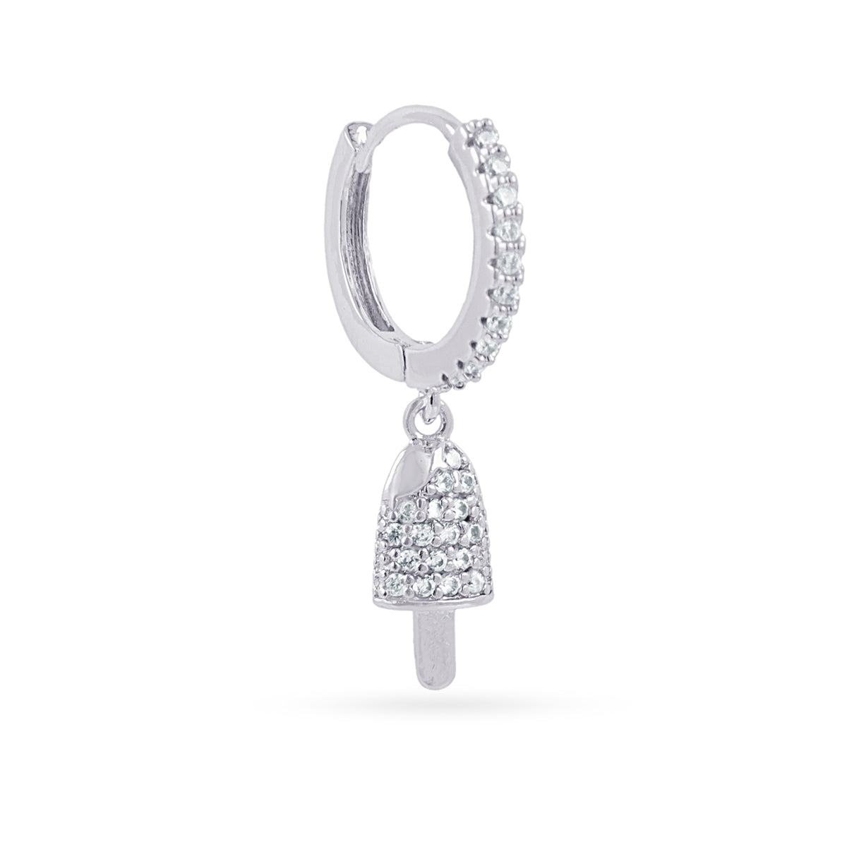 Piercing aro polo colgante Plateado Anartxy