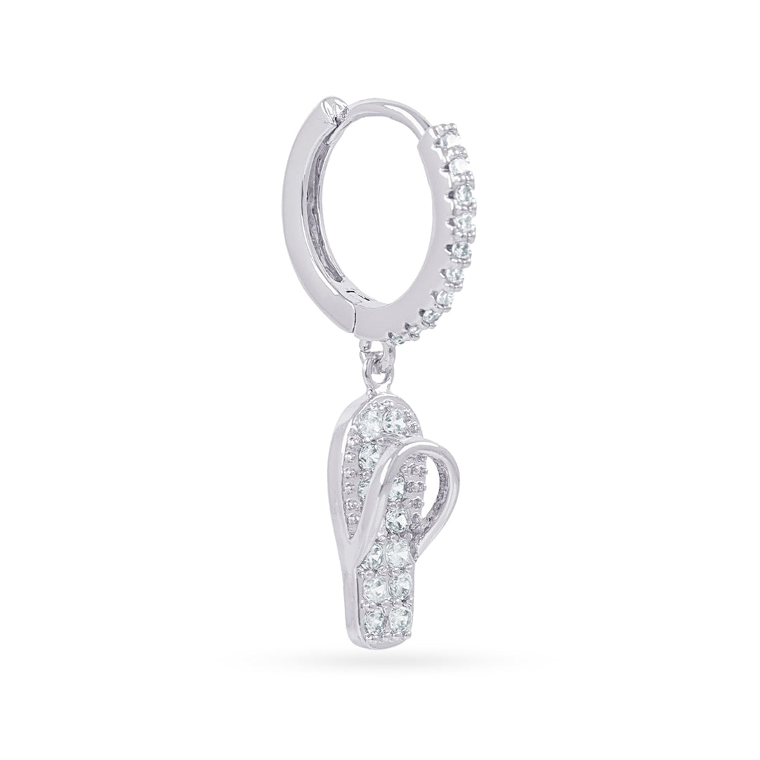 Piercing aro sandalia circonitas Dorado Anartxy