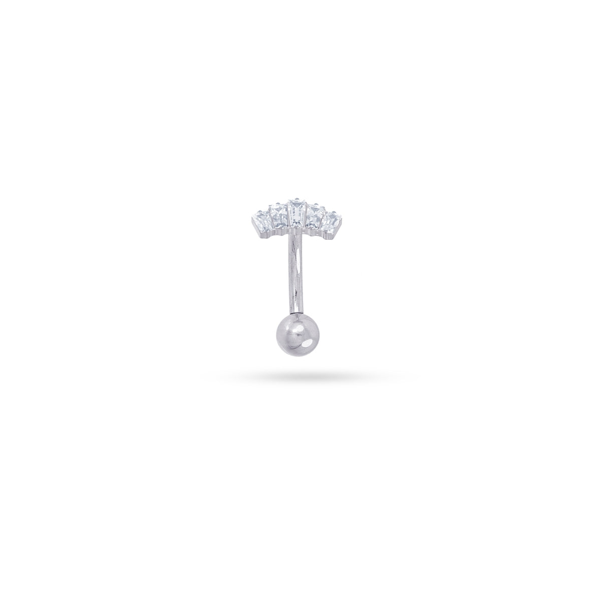 Piercing Bright Plateado Anartxy