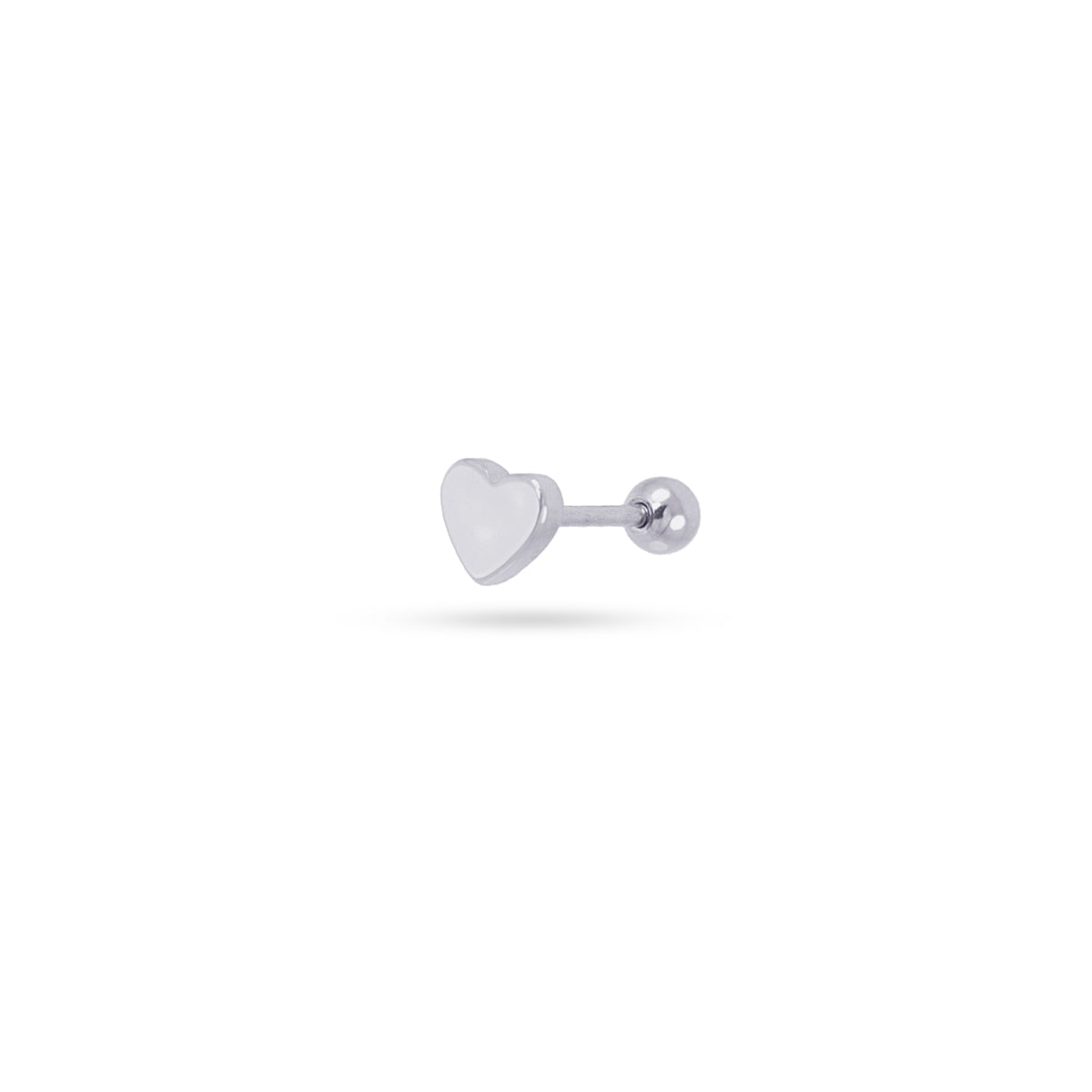 Piercing Heart Plateado Anartxy
