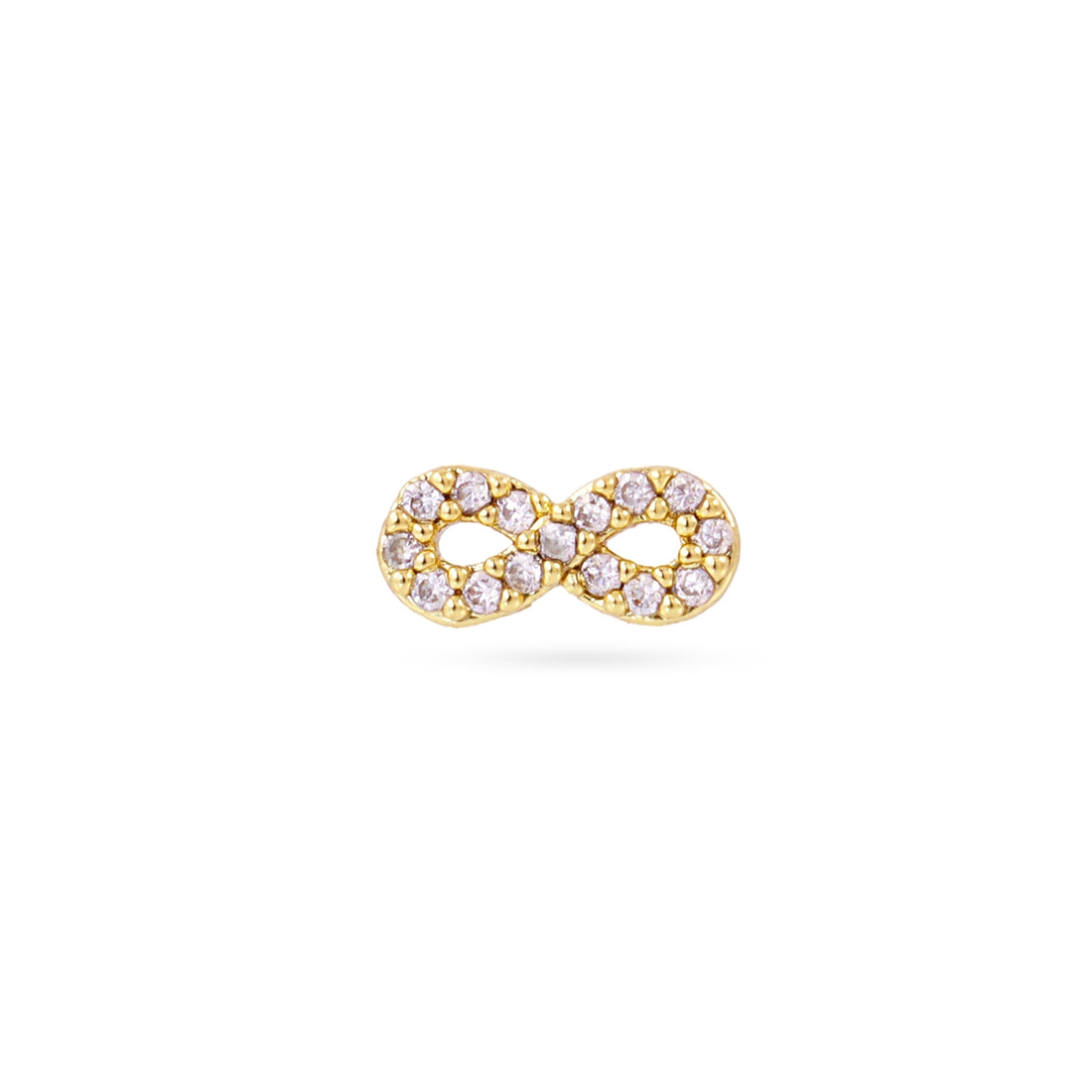 Piercing infinito circonitas Dorado Anartxy