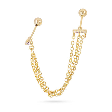 Piercing Link Dorado Anartxy