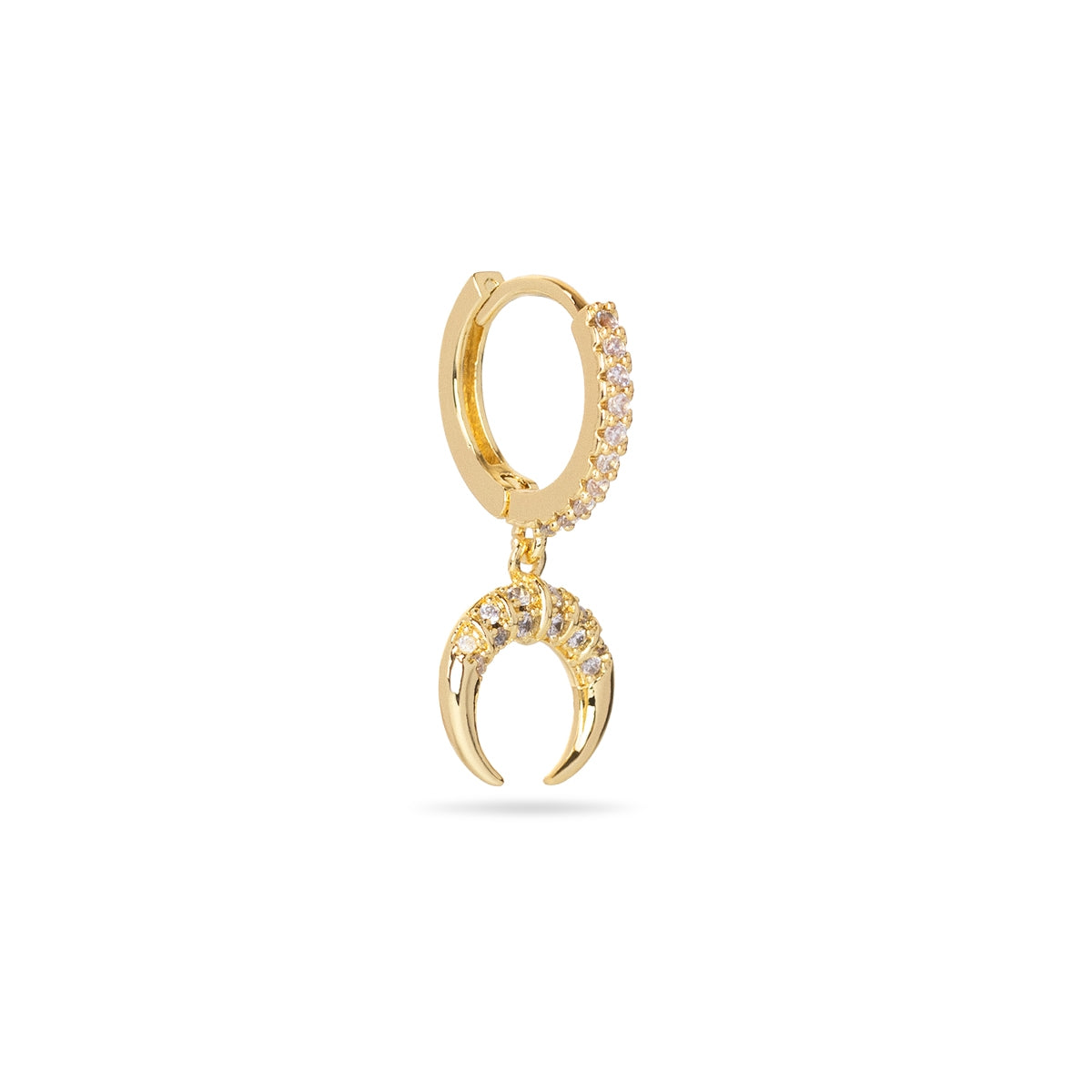 Piercing luna circonitas Dorado Anartxy