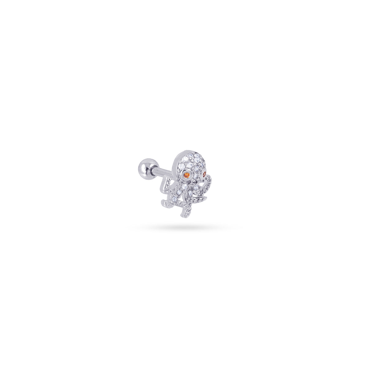 Piercing Octopus Plateado Anartxy