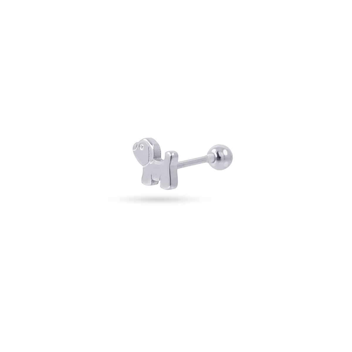 Piercing Dog Plateado Anartxy