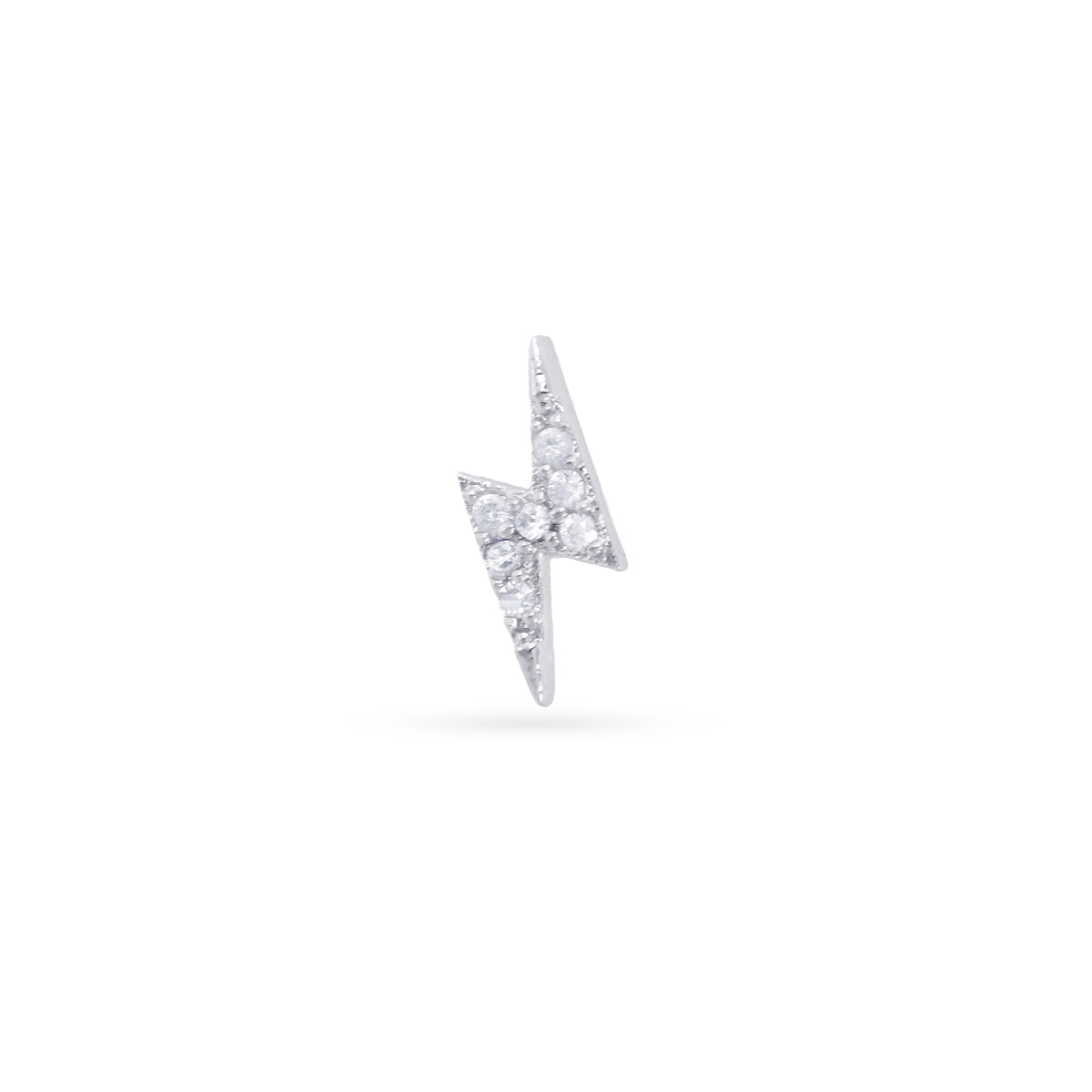Piercing rayo circonitas Plateado Anartxy
