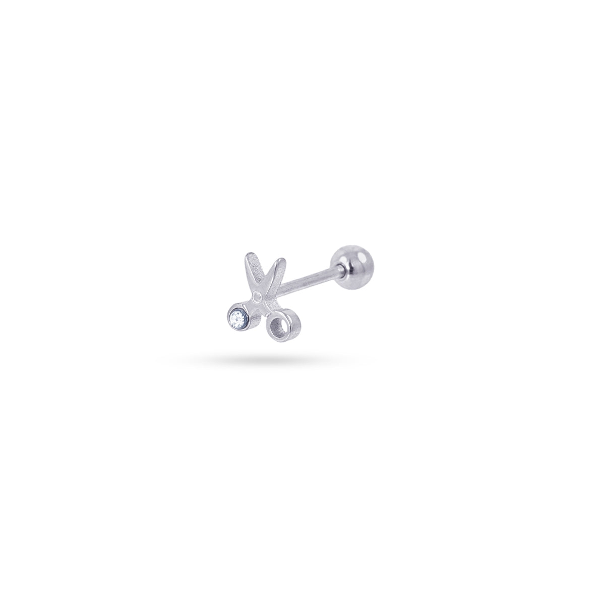 Piercing Scissors Plateado Anartxy