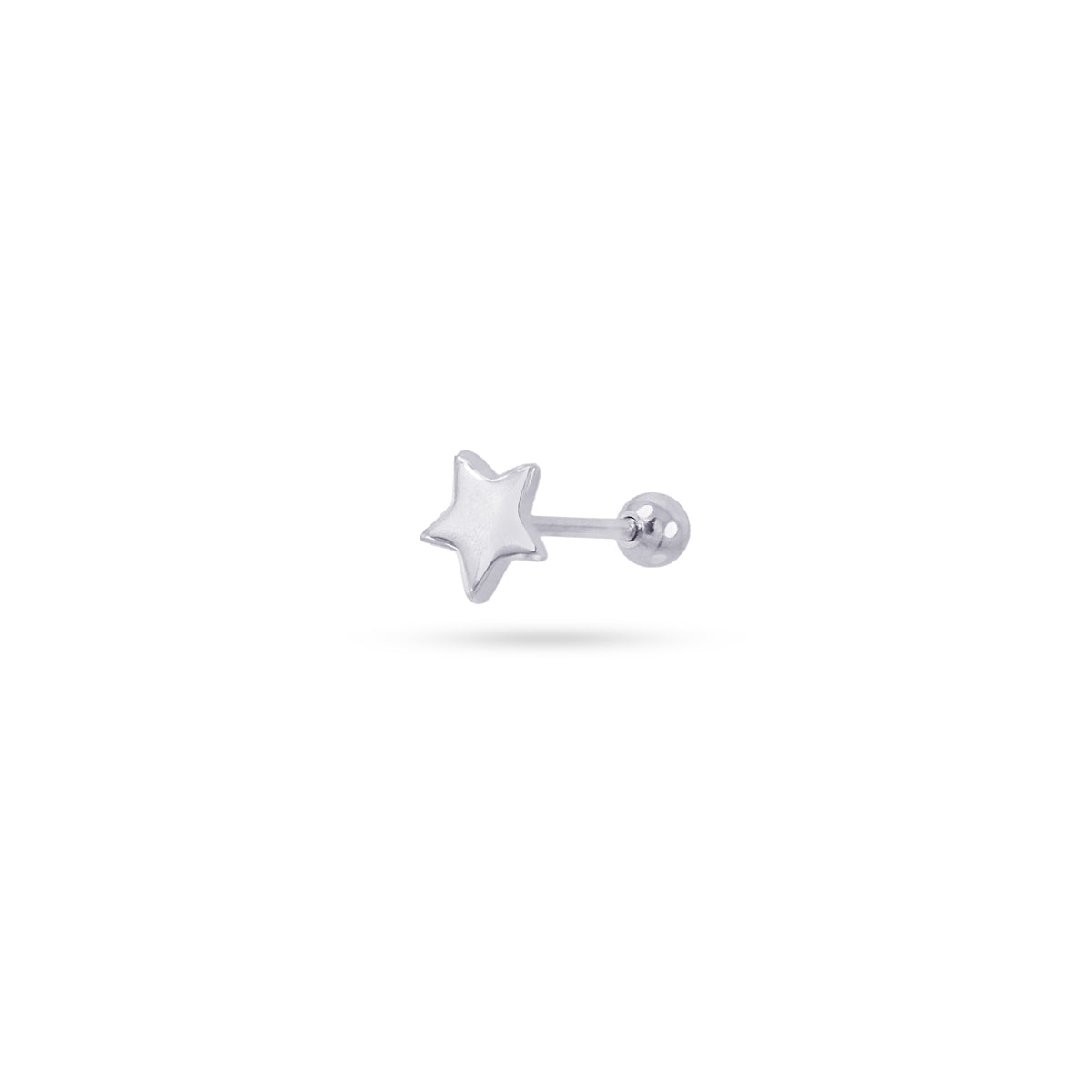 Piercing Star Plateado Anartxy