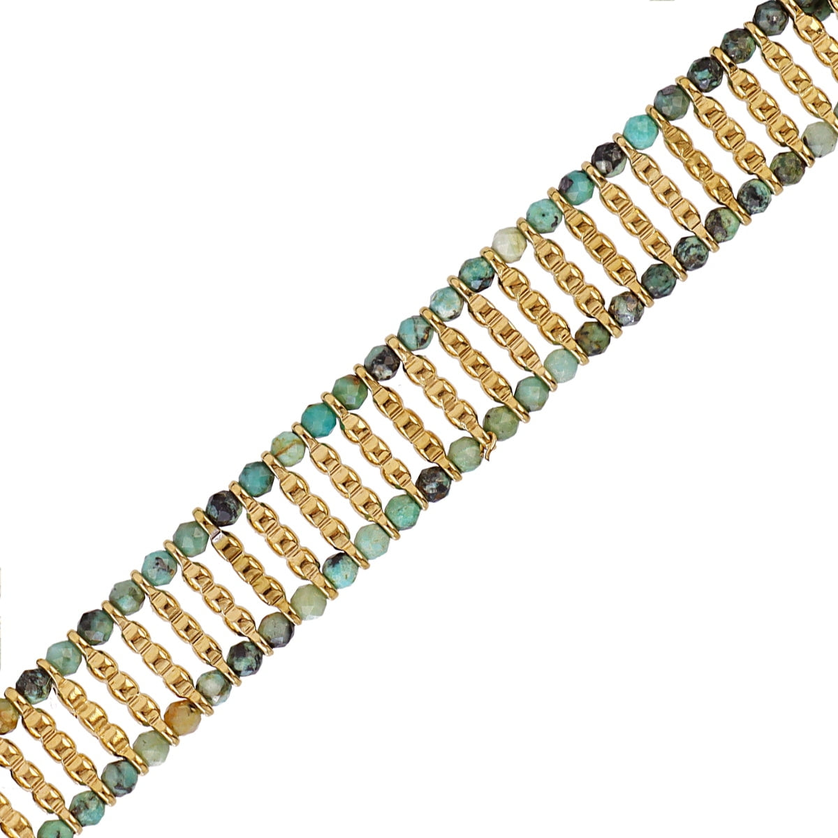 Pulsera ajustable Spirit multicolor Verde Anartxy