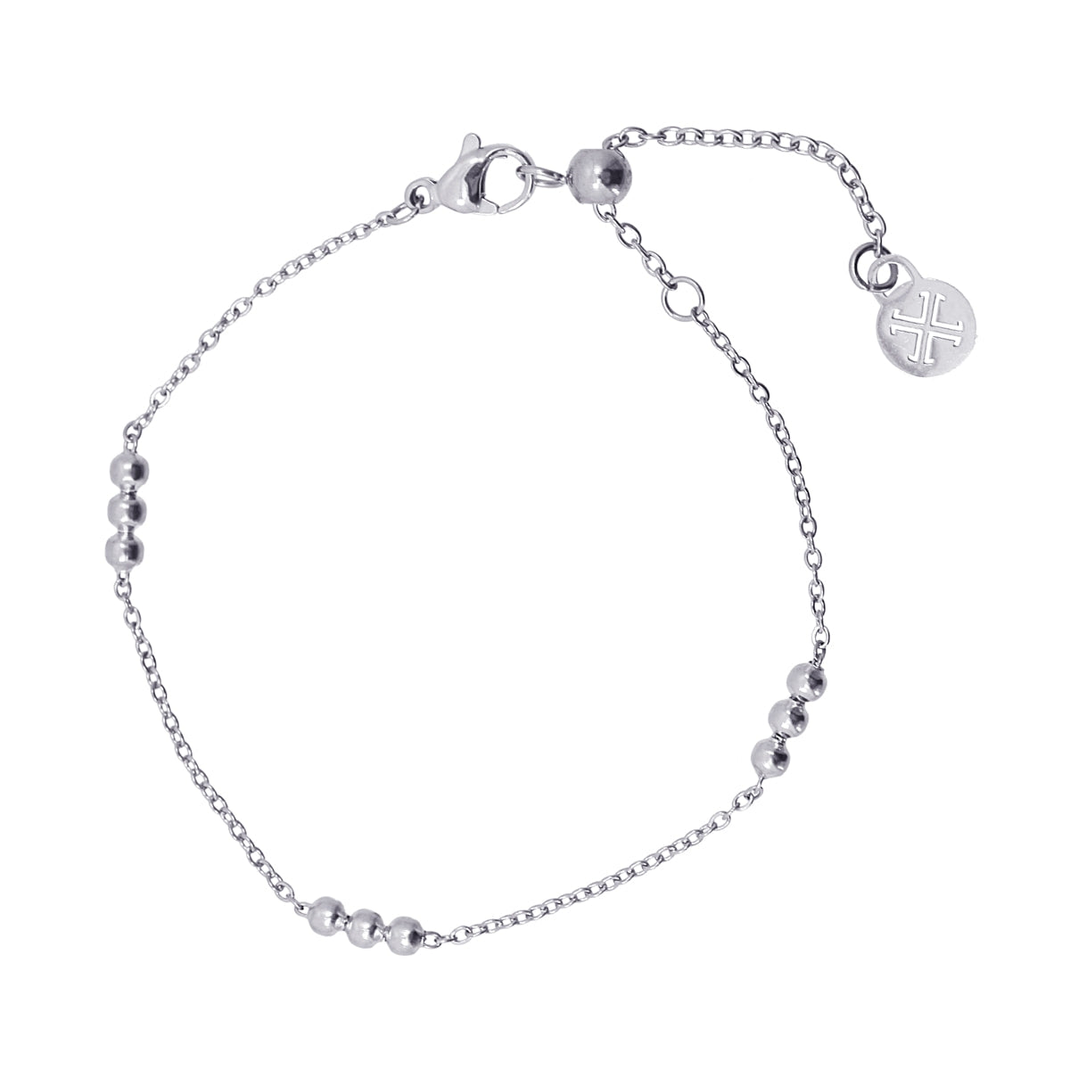 Pulsera Summer Essentials Three Plateado Anartxy