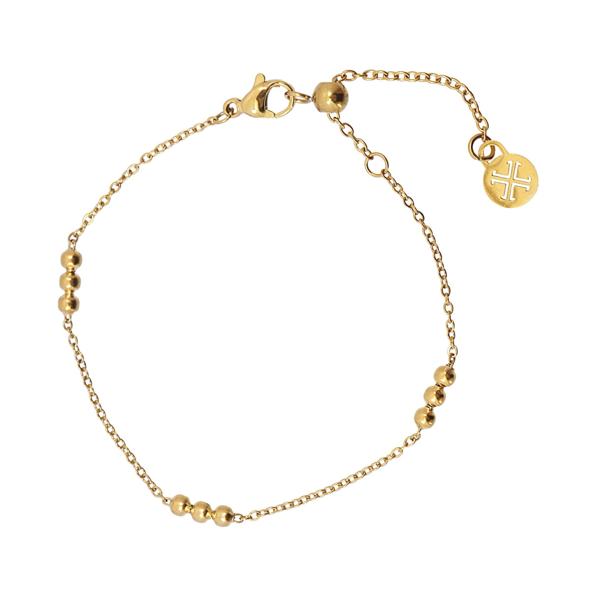 Pulsera Summer Essentials Three Dorado Anartxy