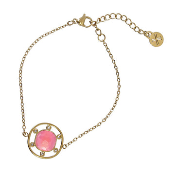 Pulsera Anturio Rosa Anartxy