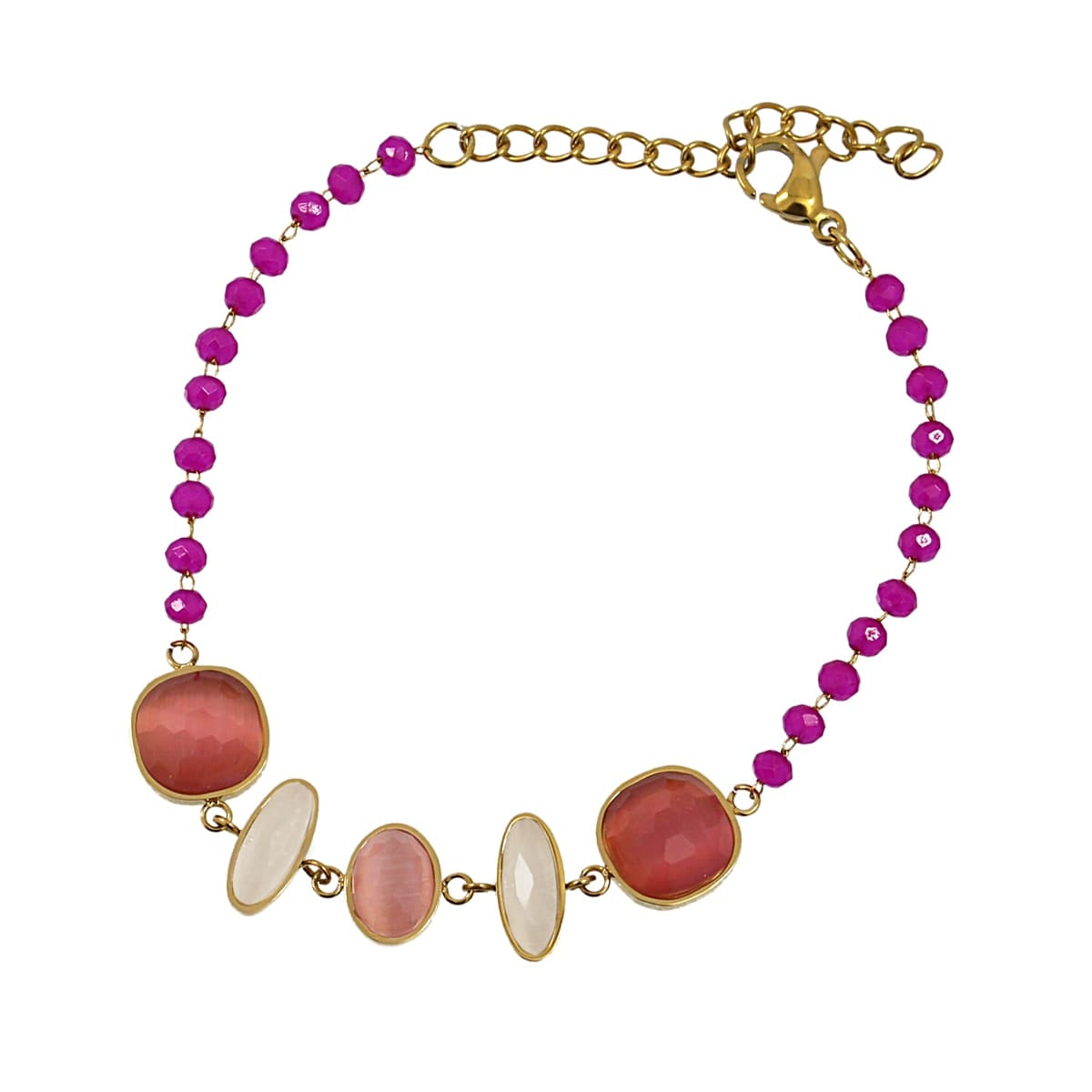 Pulsera Azafrán Rosa Anartxy