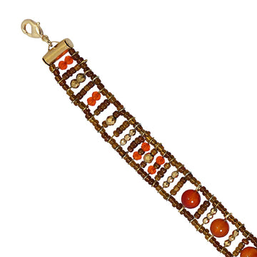 Pulsera Azum Marrón Anartxy