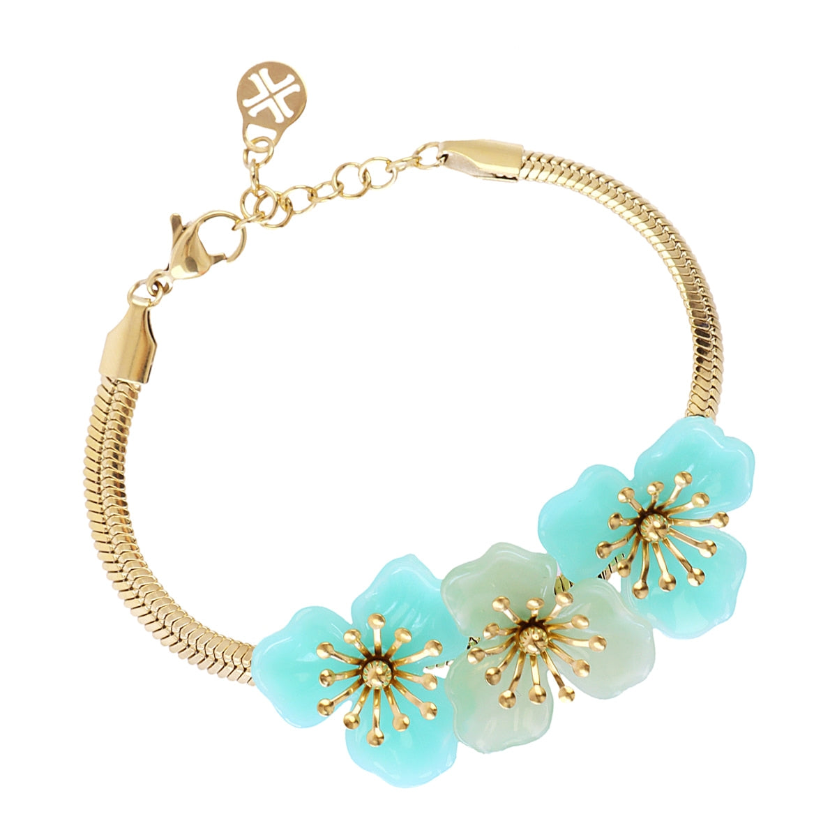 Pulsera Bloom Roseth Verde Anartxy