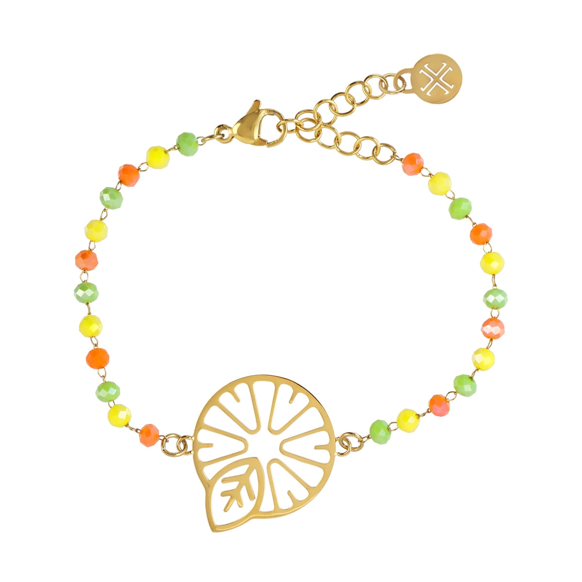 Pulsera Citrus Sharp Dorado Anartxy
