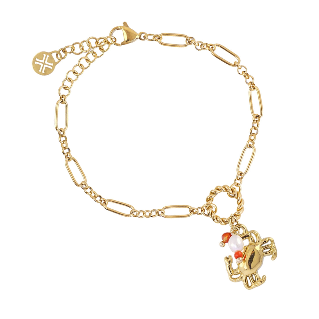 Pulsera Coast Crabell Dorado Anartxy