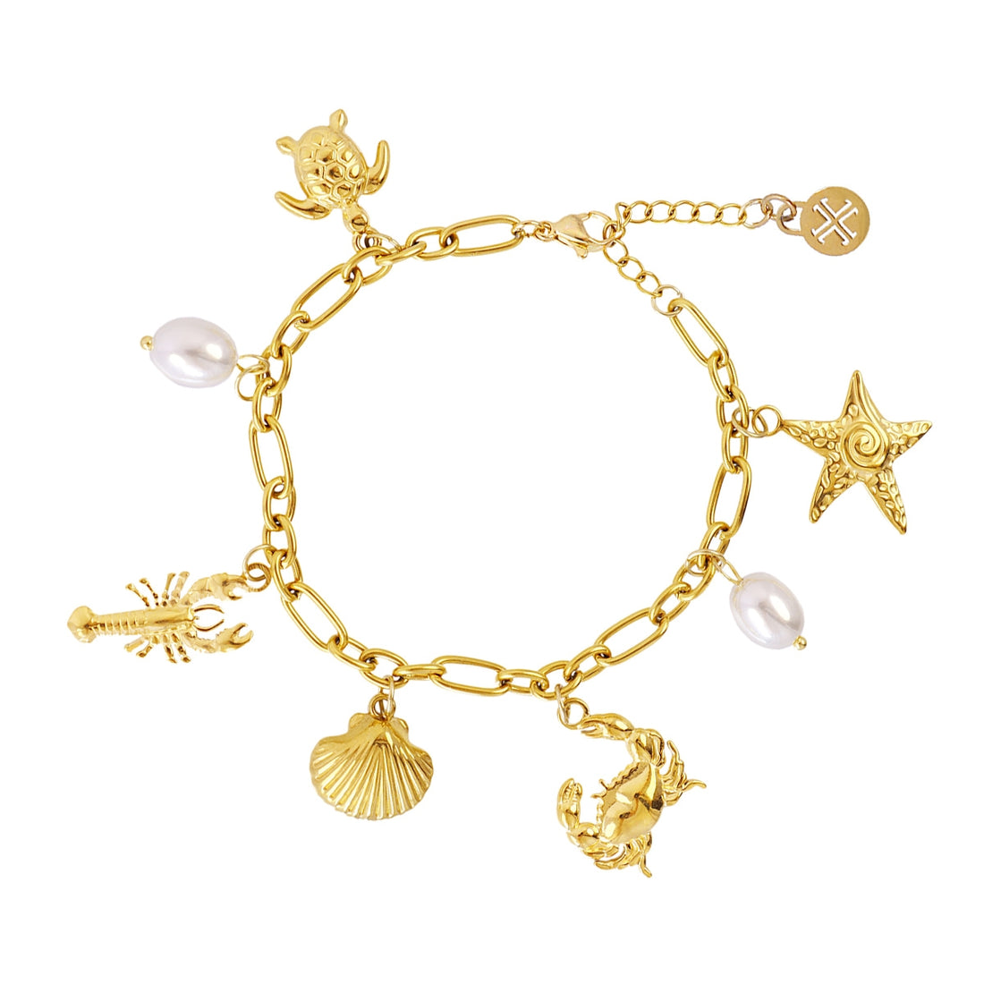 Pulsera Coast Neptune Dorado Anartxy