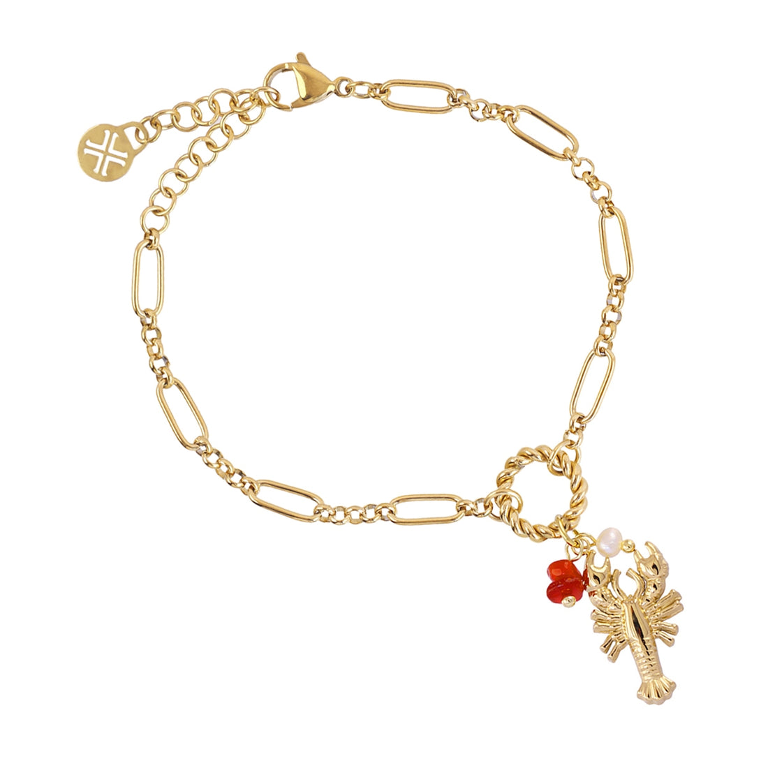 Pulsera Coast Pincer Dorado Anartxy