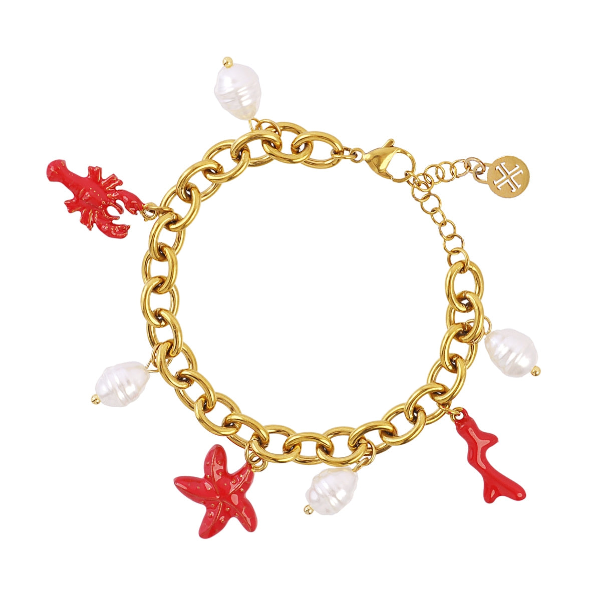 Pulsera Coast Saline Dorado Anartxy