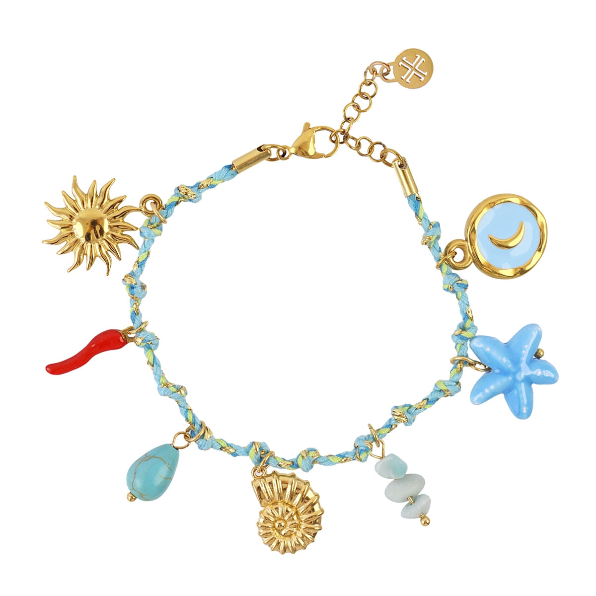 Pulsera Coast Snail Dorado Anartxy