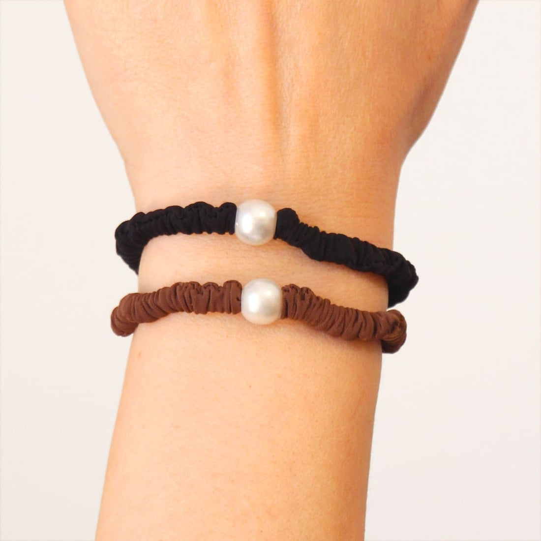 Pulsera coletero Zoe Marrón Anartxy
