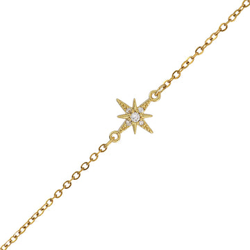 Pulsera Charming Sparkle Dorado Anartxy