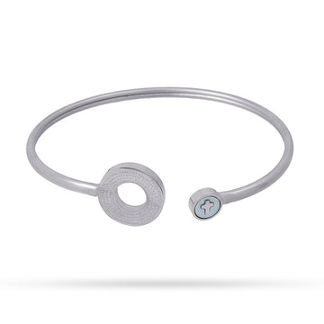 Pulsera Corinto Plateado Anartxy