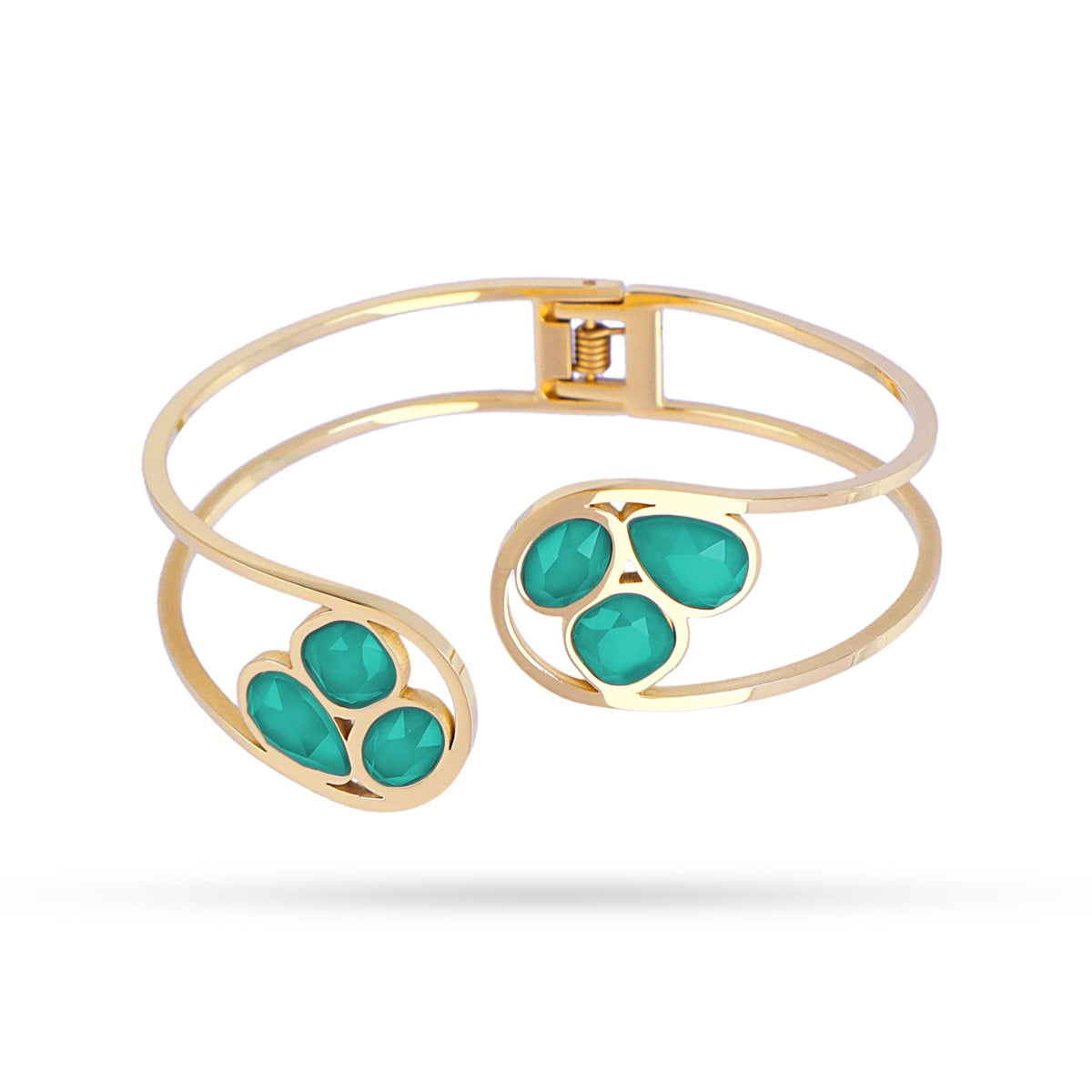 Pulsera Drops Drizzle Verde Anartxy